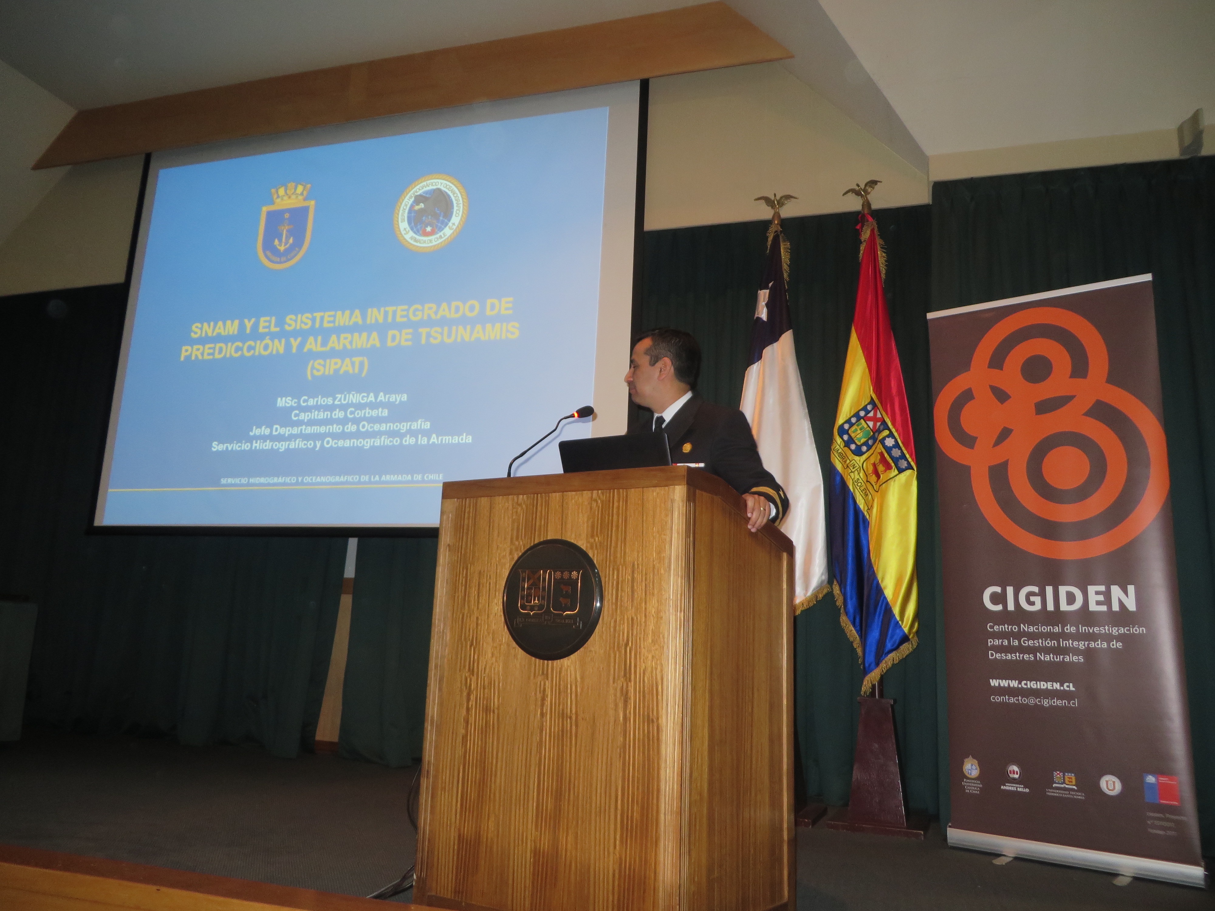 Estudiantes de las cuatro universidades que componen CIGIDEN se reunieron en el segundo encuentro del Capítulo Estudiantil