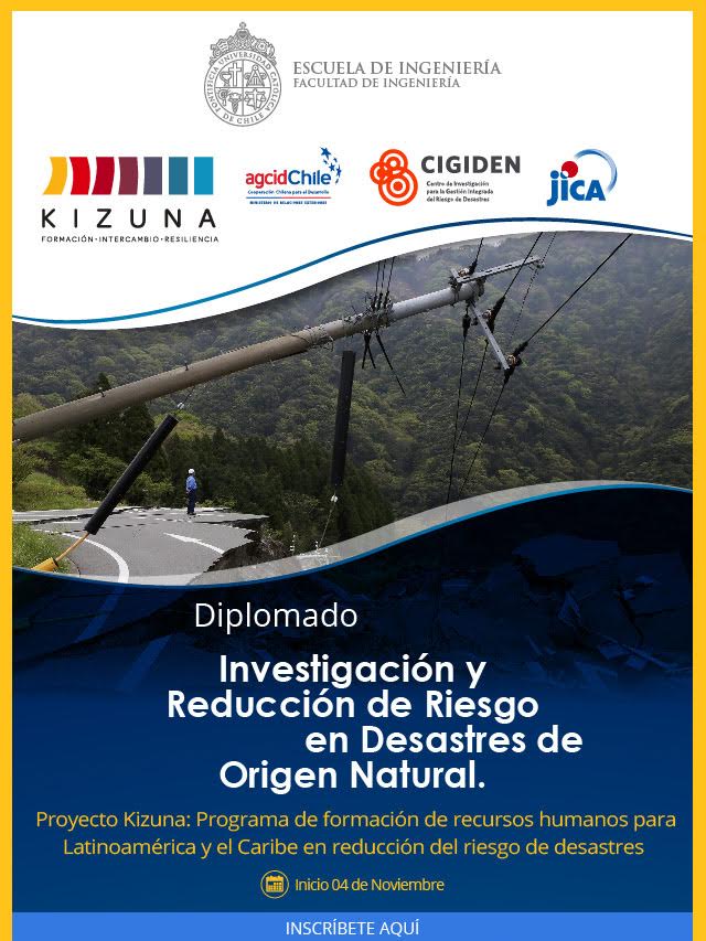 Diplomado en Investigación y Reducción de Riesgo en Desastres de Origen Natural