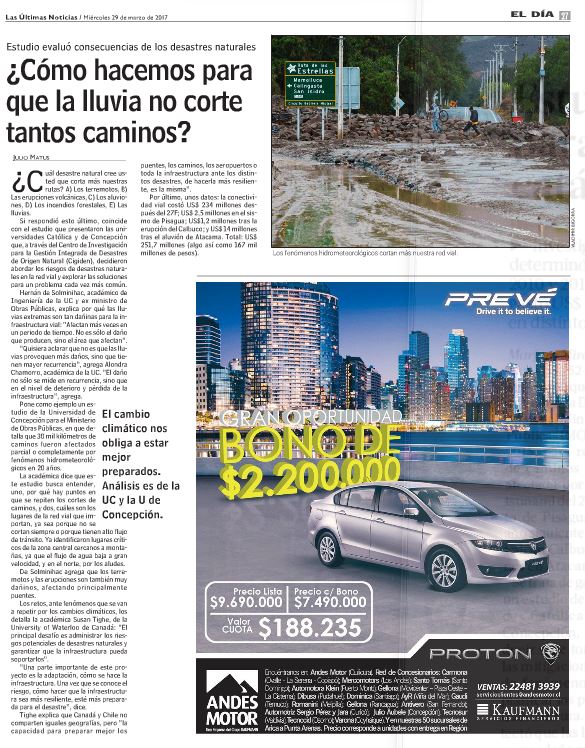 ¿Cómo hacemos para que la lluvia no corte tantos caminos?