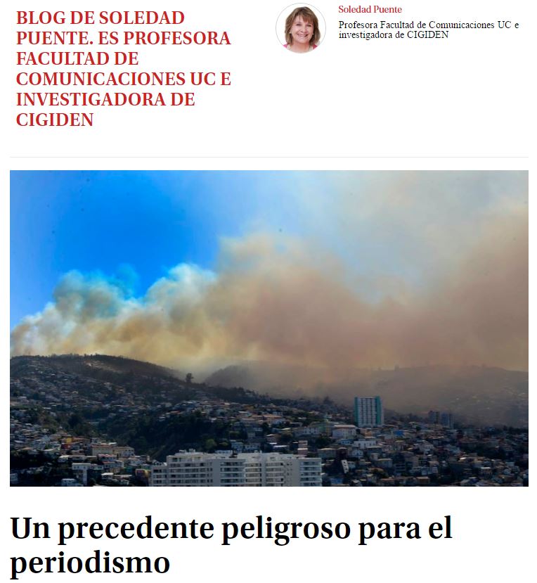 Un precedente peligroso para el periodismo