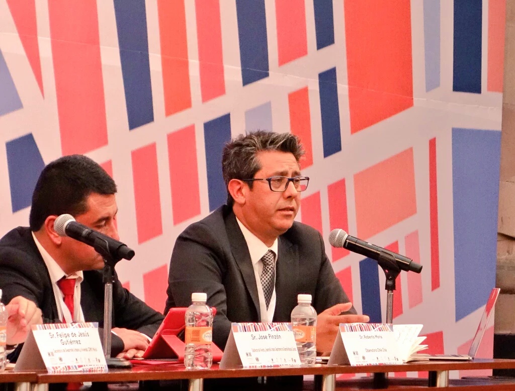 Roberto Moris estuvo en Toluca México para participar en la reunión previa al congreso Habitat III