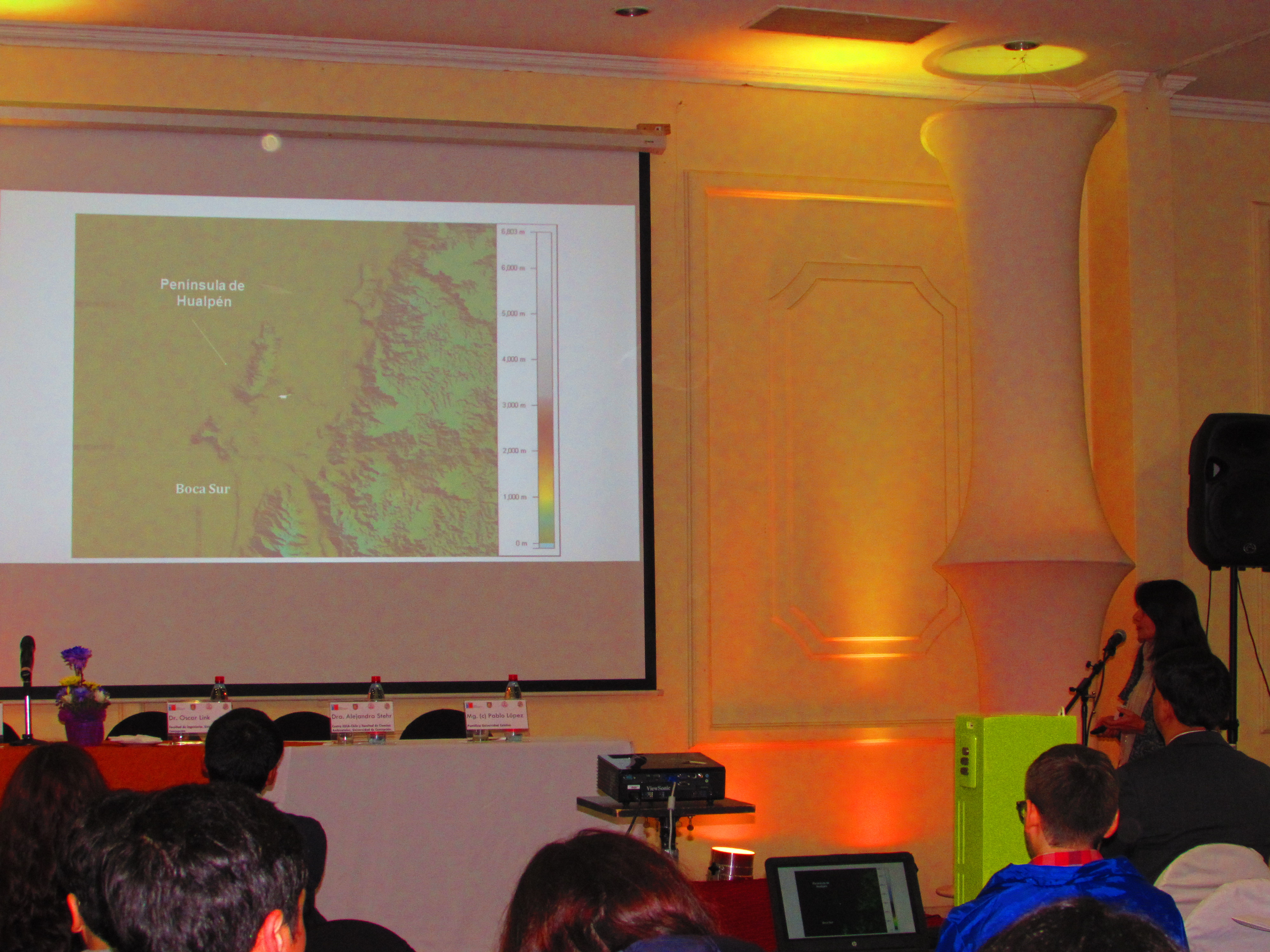 Investigadora Carolina Martínez se refirió al seminario “Riesgos Ambientales en la Región del Bío Bío”