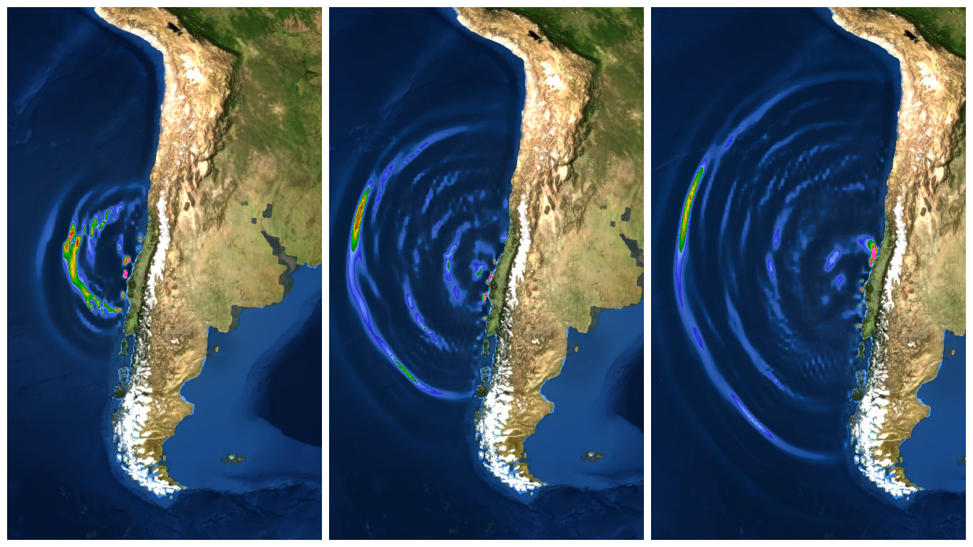 CIGIDEN e Inria Chile desarrollan plataforma que simula los efectos de un tsunami