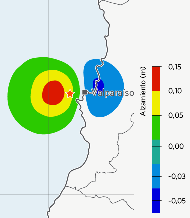 Contexto, modelo de ruptura y efecto de tsunami del terremoto de Valparaíso 24/04/2017
