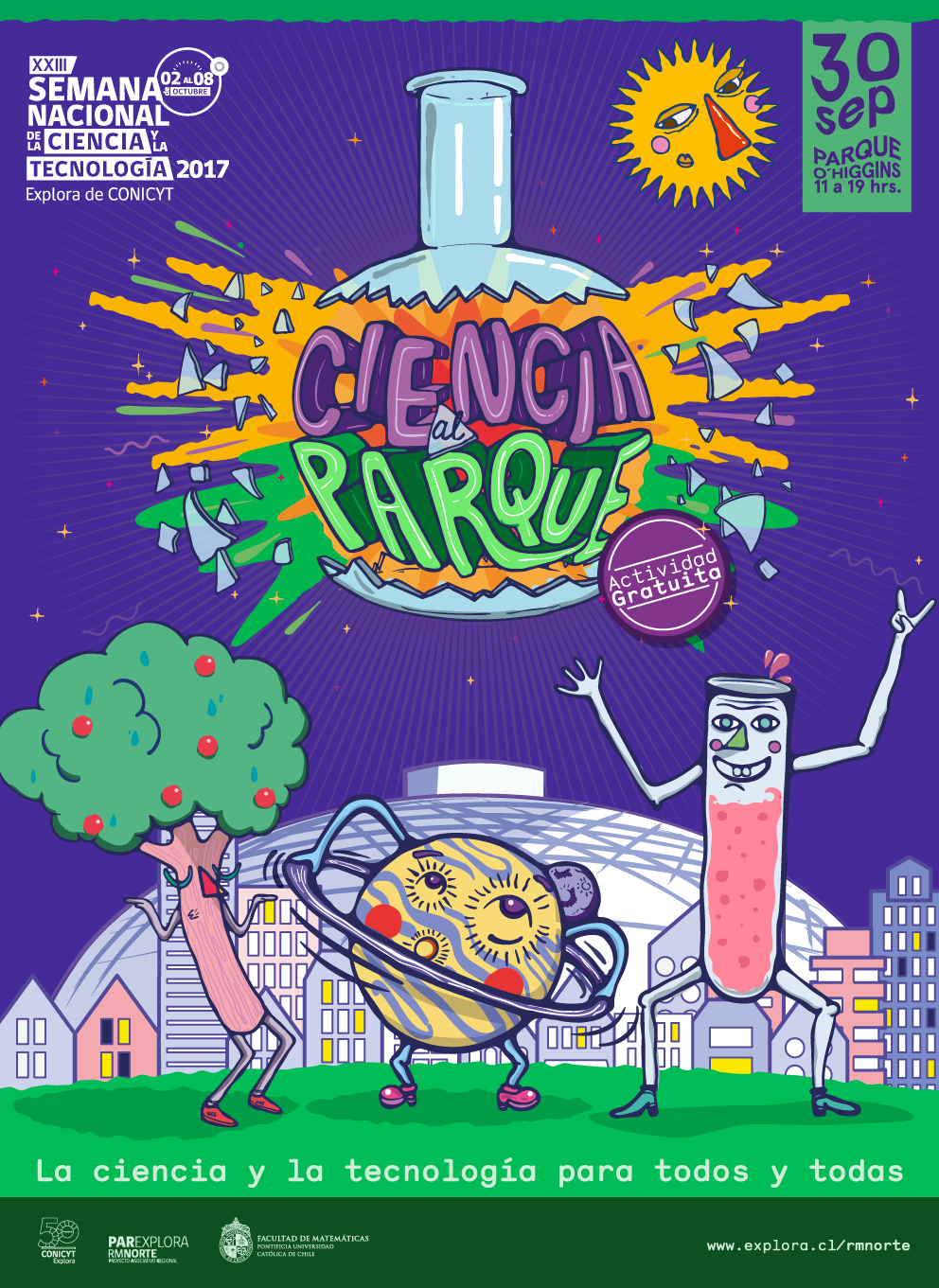 CIGIDEN en Ciencia al Parque de Explora CONICYT!!