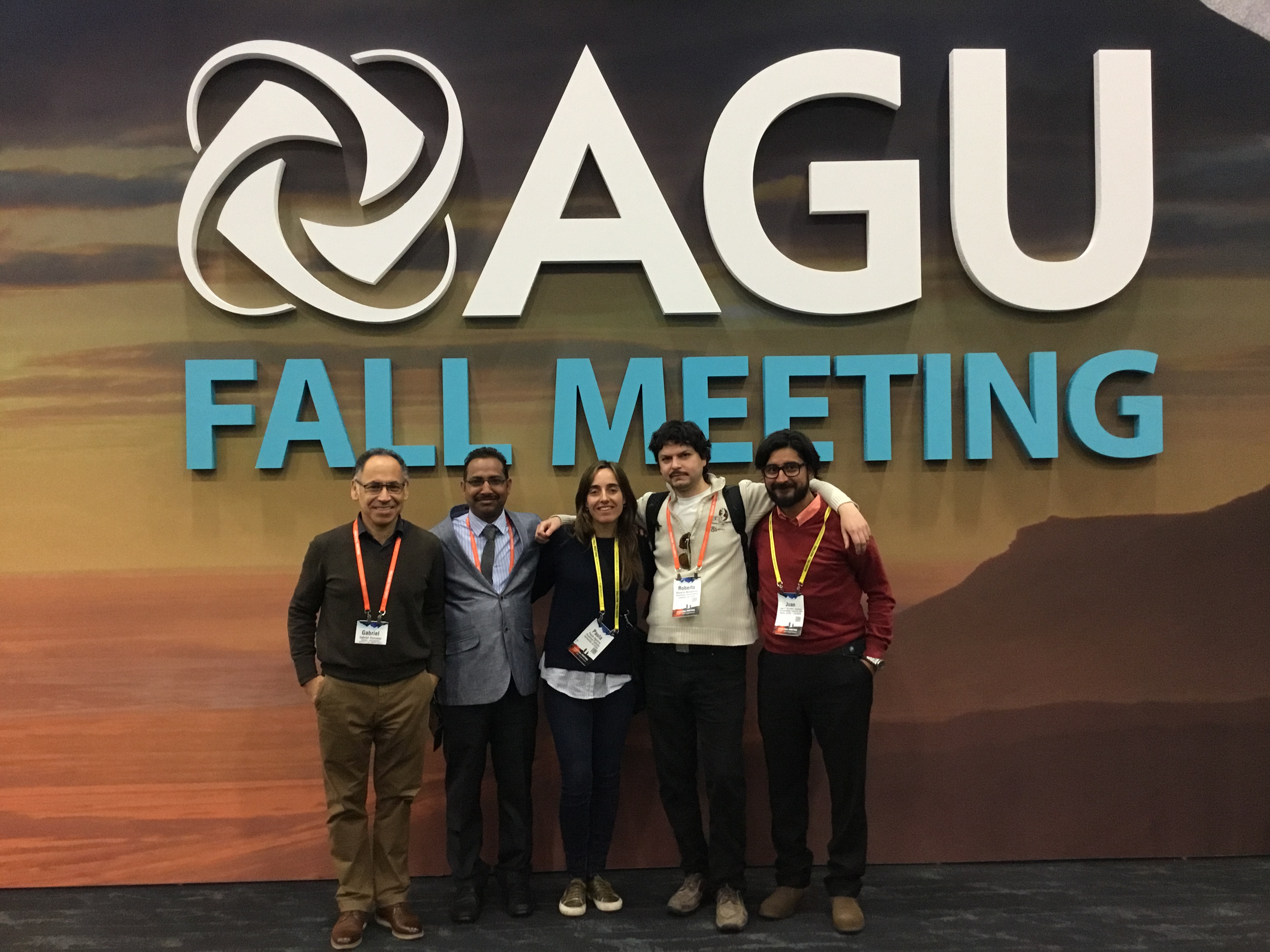 Amplia participación de CIGIDEN en el AGU Fall Meeting 2017
