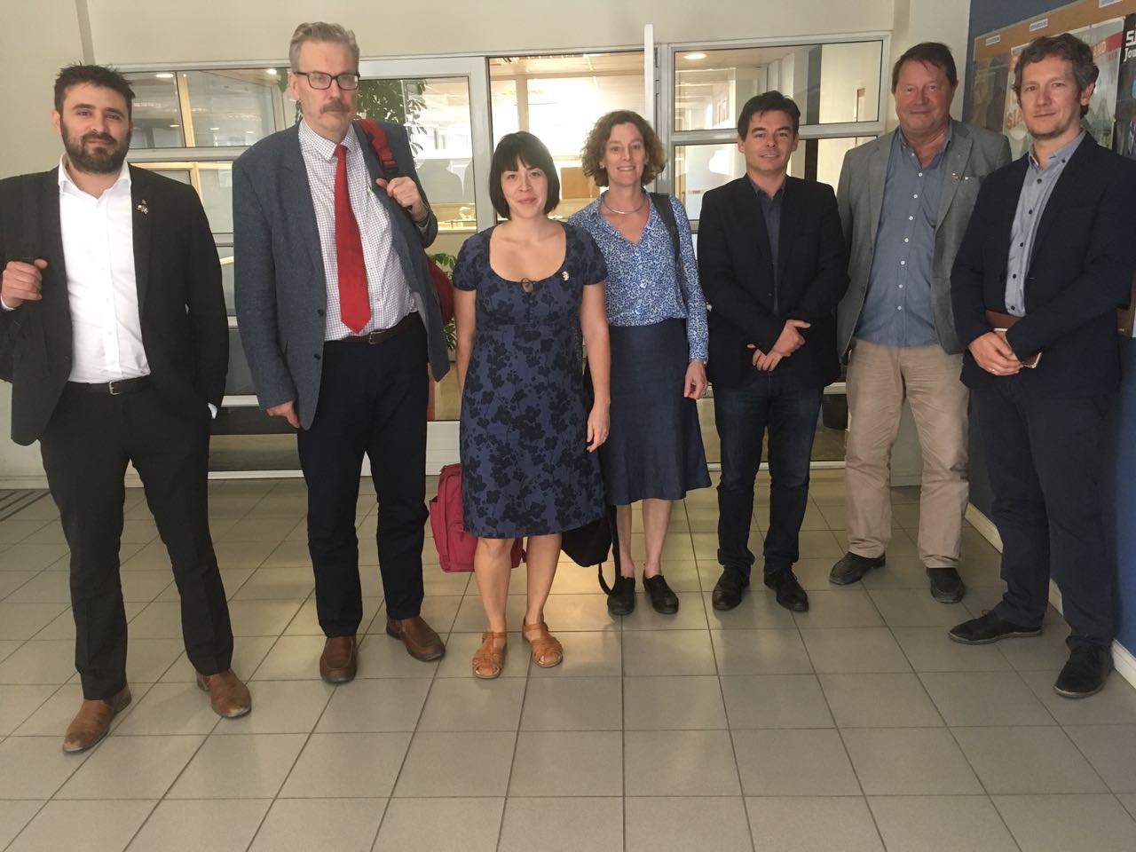 Delegación sueca de la Universidad de Lund visita CIGIDEN