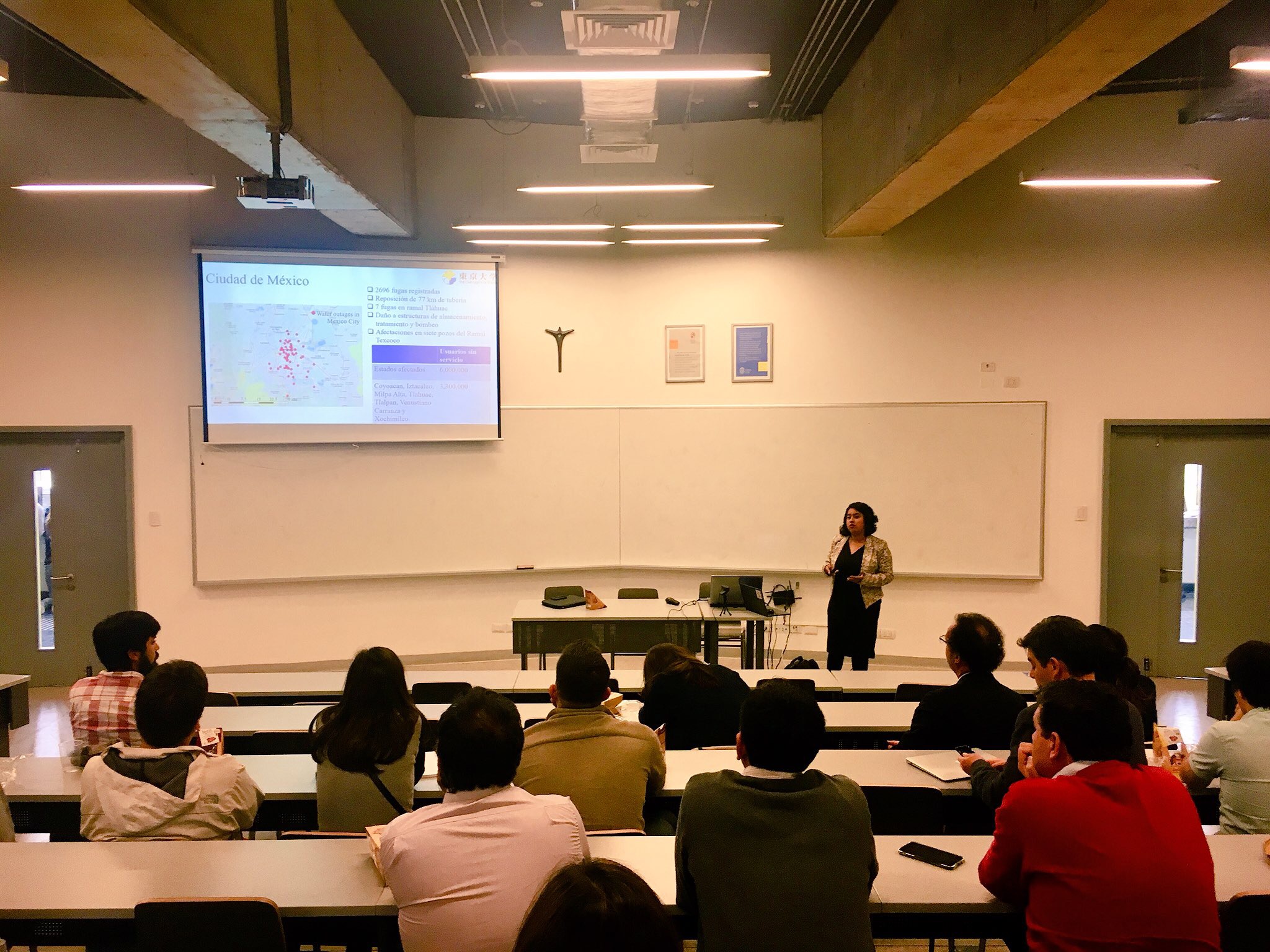 El impacto sísmico en sistemas de agua potable urbanos según estudio de académica de la U. de Tokio