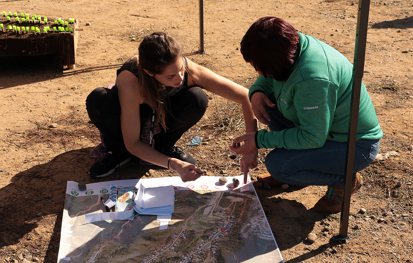 Con drones y lentes 3D vecinos de Valparaíso conocieron las amenazas naturales de su territorio