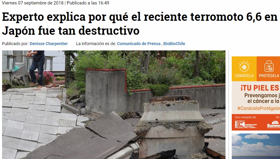 Bío Bío: Experto explica por qué el reciente terromoto 6,6 en Japón fue tan destructivo