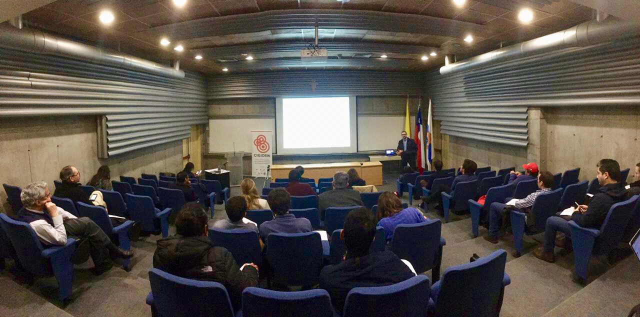 Seminario abordó la relación entre riesgo sísmico y el impacto en sistemas interdependientes en ciudades