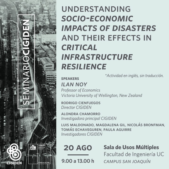 Understanding Socio-Economic Impacts of Disasters and their effects in Critical Infrastructure Resilience
