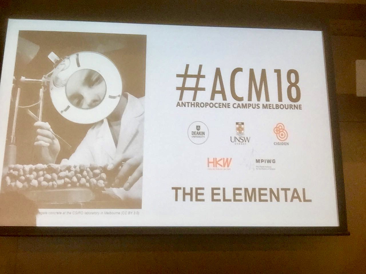 Agenda académica: Encuentro del Antropoceno en Australia