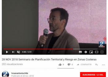 TV San Antonio: Seminario de Planificación Territorial y Riesgo en Zonas Costeras