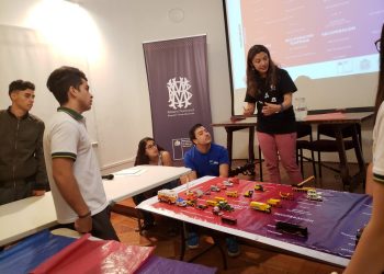 Taller escolar abordó lúdicamente la recuperación post desastre en la ciudad