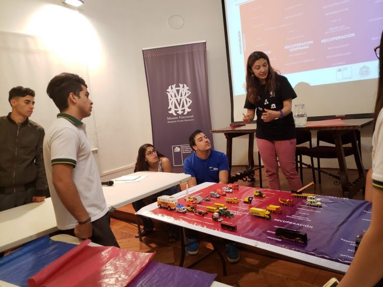 Taller escolar abordó lúdicamente la recuperación post desastre en la ciudad