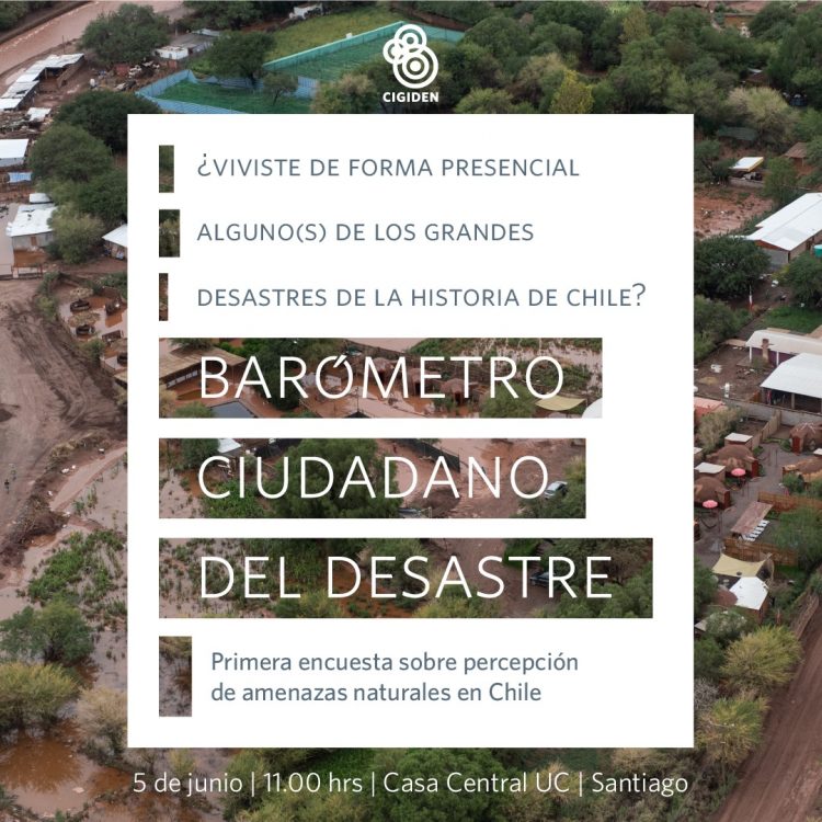 Barómetro ciudadano del desastre