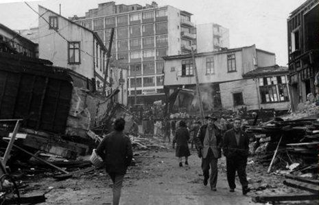 59 años de los dos grandes terremotos que destruyeron el centro sur de Chile en 1960