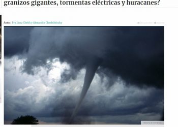 Qué Pasa La Tercera: Ya hubo tornados: ¿qué falta ahora para que Chile registre granizos gigantes, tormentas eléctricas y huracanes?