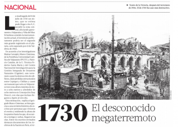 La Tercera: el desconocido megaterremoto