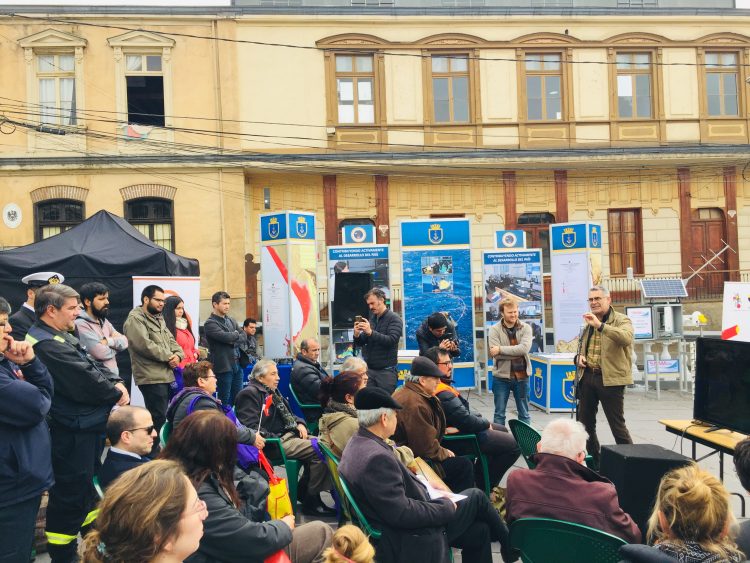 Conmemoración 1730: charlas en colegios, feria educativa y presentación científica en Plaza La Matriz en Valparaíso