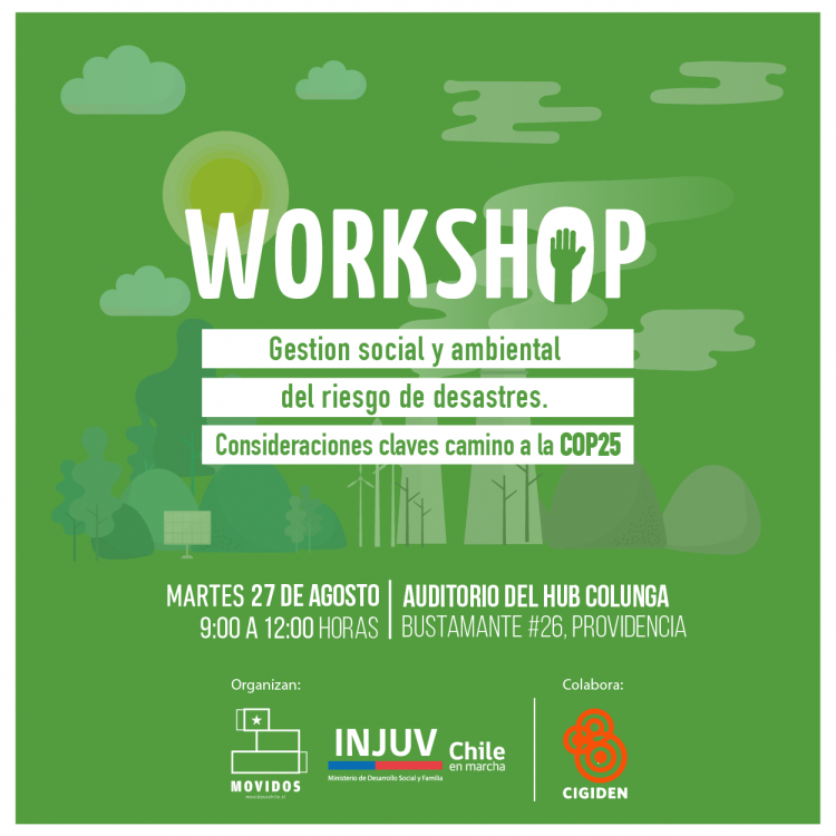 Workshop Gestión social y ambiental del riesgo de Desastres