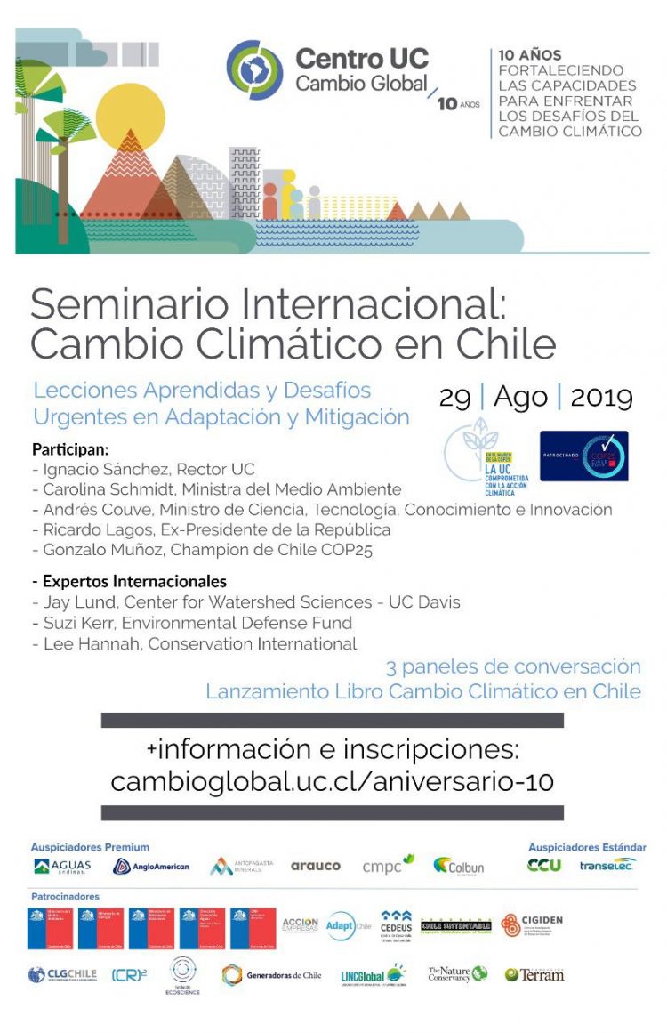 Seminario Cambio Climático en Chile/Centro Cambio Global UC