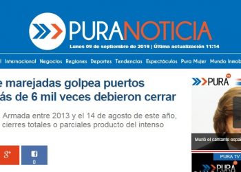 Pura Noticia: Aumento de marejadas golpea puertos chilenos