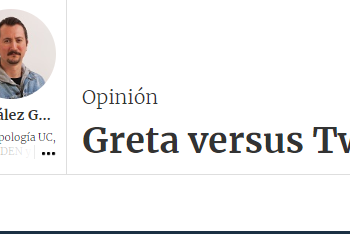 La Tercera:Greta versus Twitter