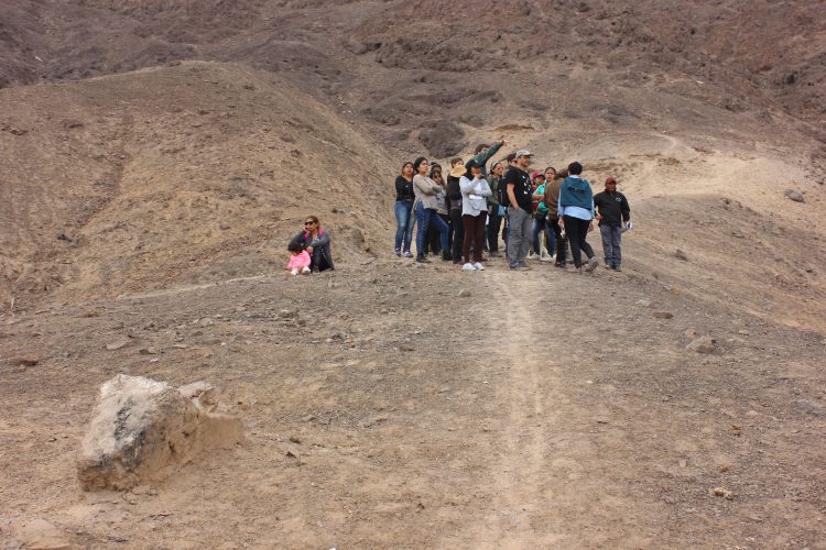 Conversatorio, mapeo comunitario y taller de riesgo aluvionar en macrocampamento en Antofagasta