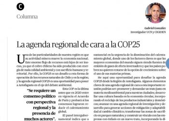 Mercurio Antofagasta: La agenda regional de cara a la COP 25