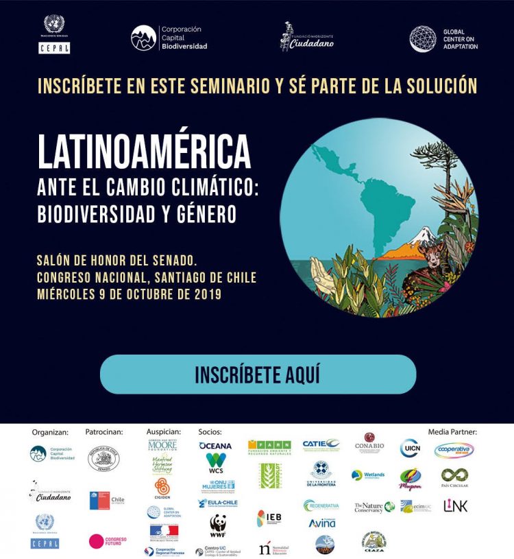 Seminario: «Latinoamérica ante el cambio climático: biodiversidad, conocimiento y género»