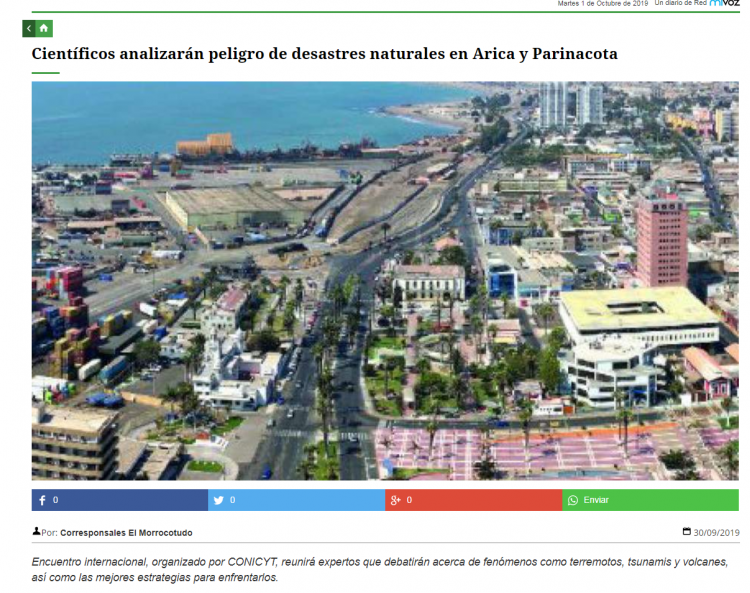 El Morrocotudo: Científicos analizarán peligro de desastres naturales en Arica y Parinacota
