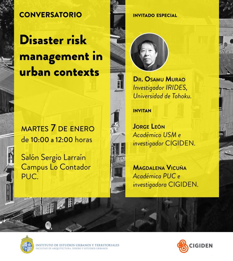 Conversatorio: Disaster risk management in urban contexts