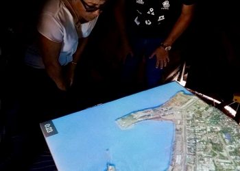 Un viaje “simulado” a las amenazas naturales como terremotos y tsunamis en Talcahuano