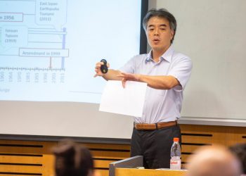 Experto Japonés en modelamiento de tsunamis dio a conocer nueva plataforma global para la mitigación de desastres