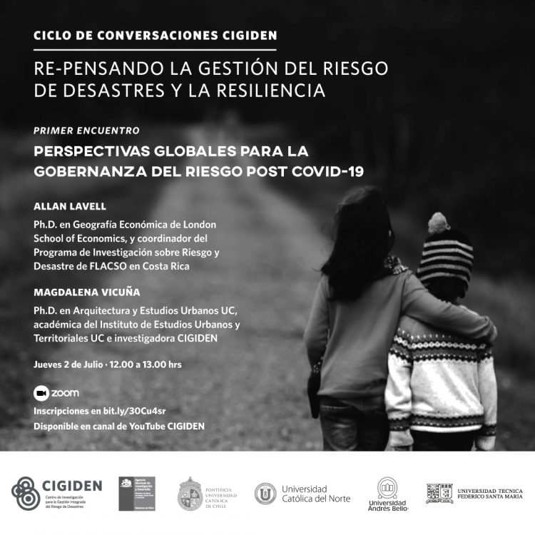 Ciclo de conversaciones de CIGIDEN aborda la Gestión del Riesgo de Desastre en contexto de pandemia