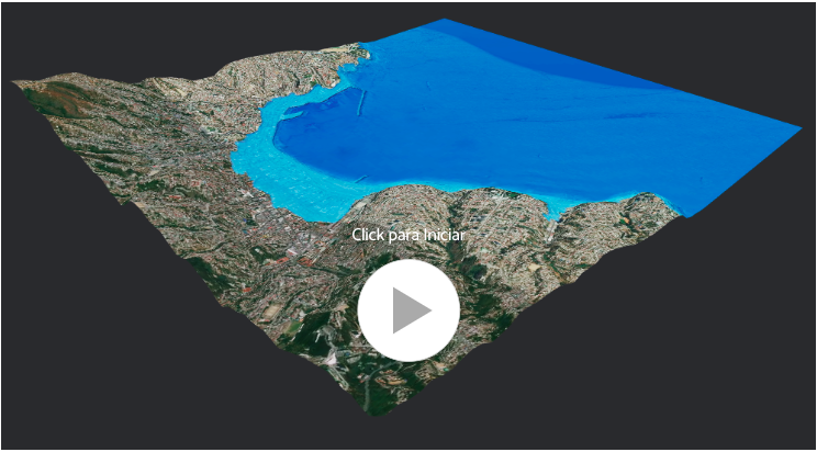Simulación 3D muestra cómo un megasismo y tsunami similar al de 1730 impactaría en la bahía de Valparaíso