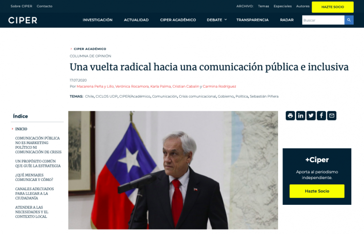 Ciperchile.cl: Una vuelta radical hacia una comunicación pública e inclusiva