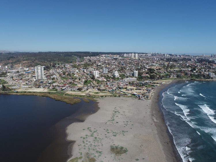 90% del área de la Bahía de Concón presenta bajos niveles de sustentabilidad costera asegura investigación CIGIDEN