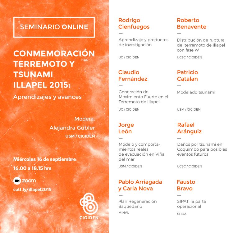 Conmemoración Terremoto Illapel 2015