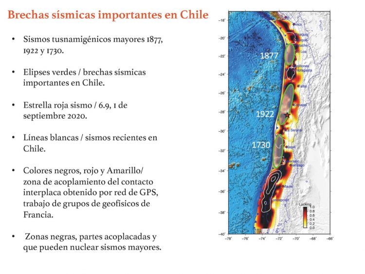 Sismo magnitud 6.9 en Vallenar ocurre en una de las tres brechas sísmicas importantes que existen en Chile