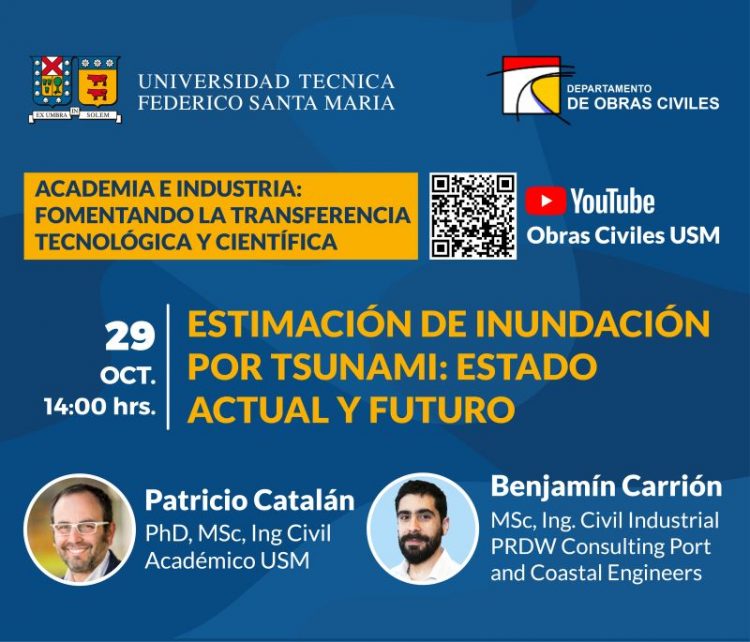Charla: «Estimación de inundación por tsunami: estado actual y futuro»
