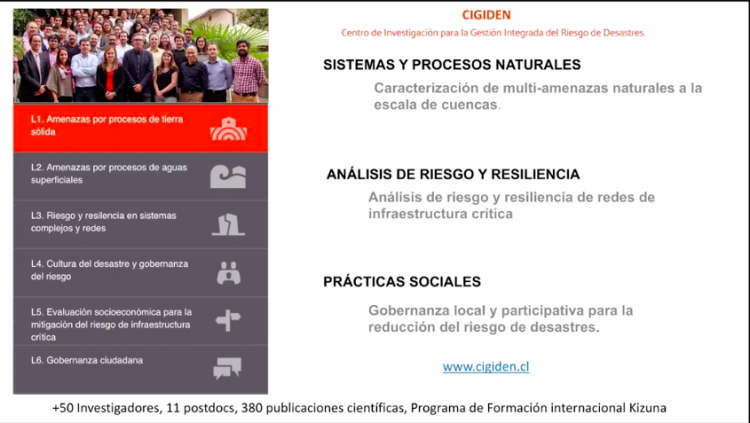 Expertos destacan la importancia de geoparques en la reducción del riesgo de desastres