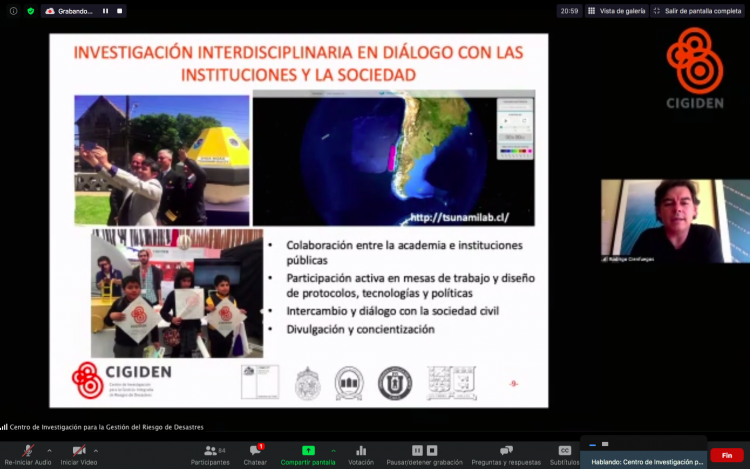 Seminario reúne a 10 expertos para compartir experiencias y investigaciones sobre el terremoto y tsunami de Illapel 2015