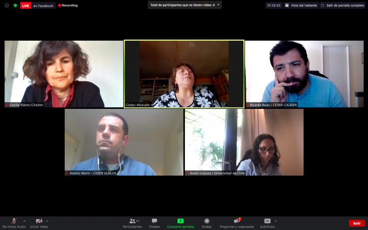 Conversatorio CIGIDEN y CEDER: el rol de los saberes locales y los territorios en a Gestión del Riesgo de Desastre