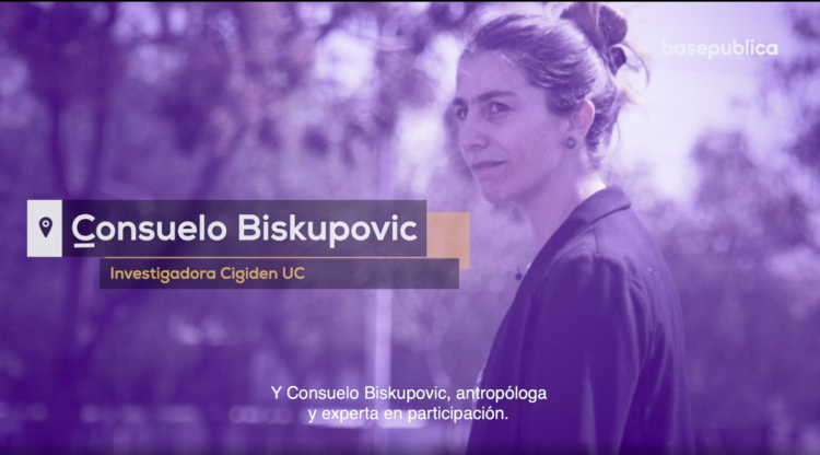 Antropóloga Consuelo Biskupovic: “Es muy importante que el diseño de la participación ciudadana sea colectivo”