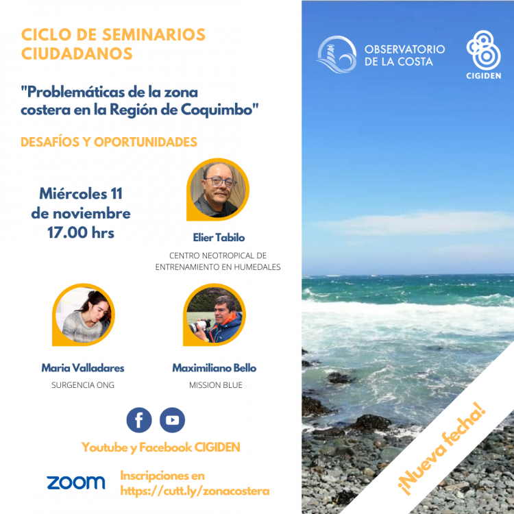 Problemáticas de la zona costera en la Región de Coquimbo