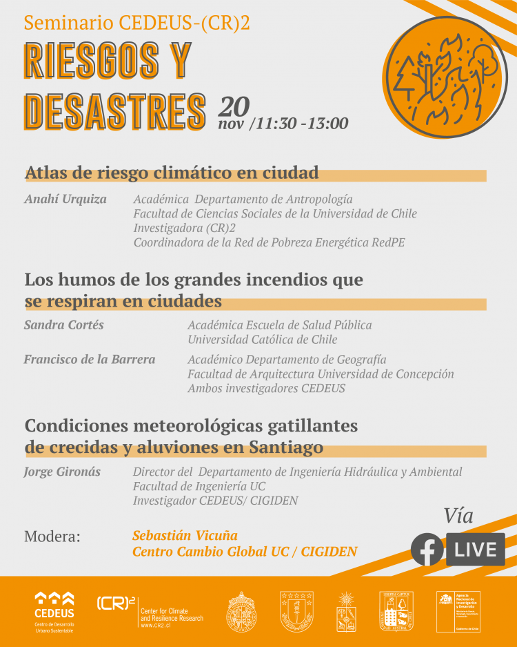 Seminario Ciudad, Sustentabilidad y Cambio Climático