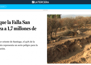Qué Pasa: Estudio revela que la Falla San Ramón amenaza a 1,7 millones de santiaguinos.